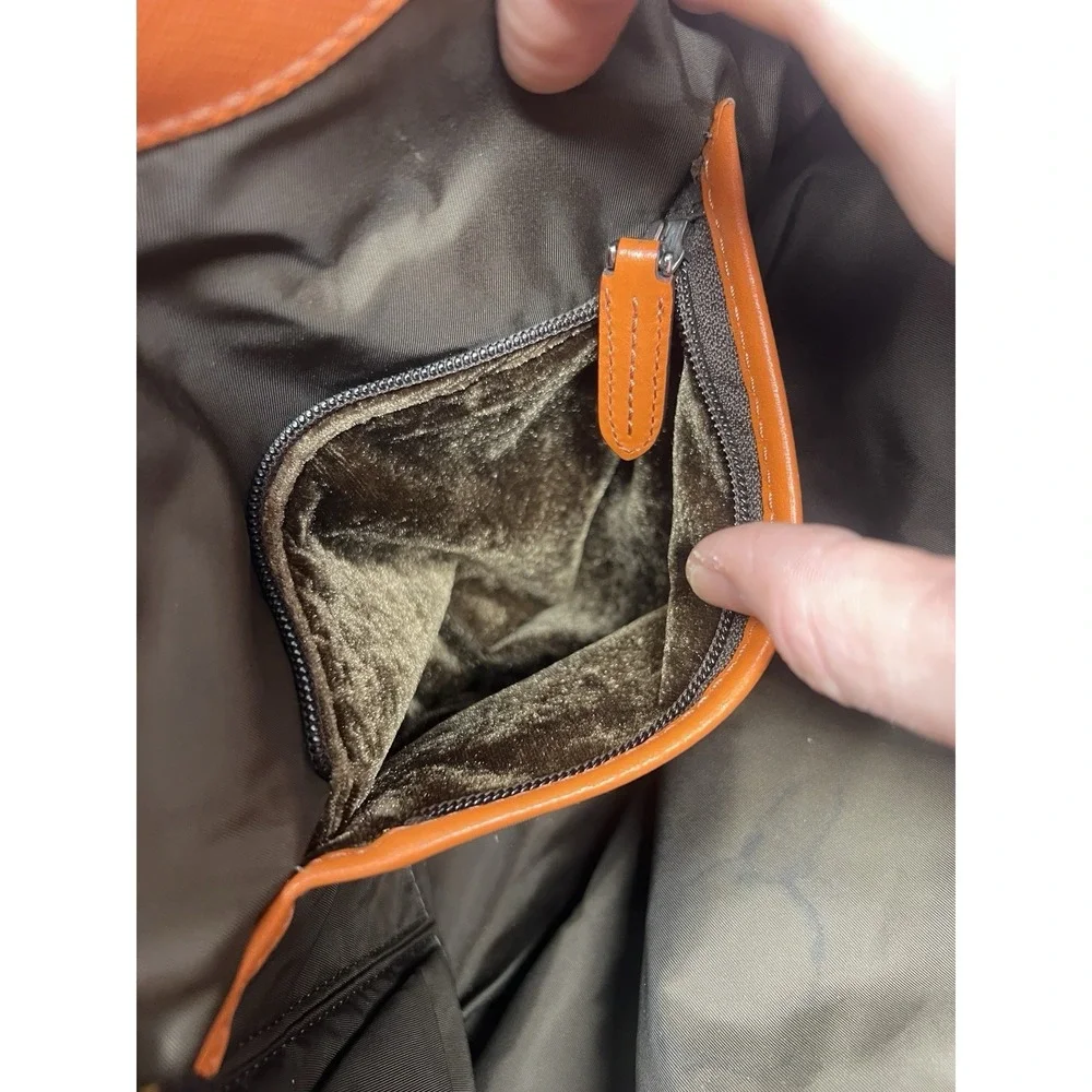 🧡Tumi Villa‎ Turin Lockable Shopper Tote Bag- Orange🧡 No Key